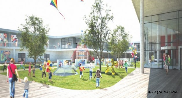 Bornova'da çocuklar için yeni bir dünya kuruluyor