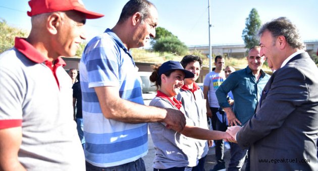 Bornova'da Temizlik İşleri Şantiyesi tamamen yenilendi