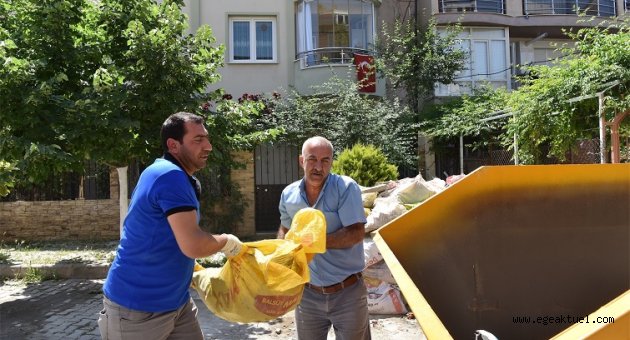Bornova'dan moloz atıklarına hızlı çözüm