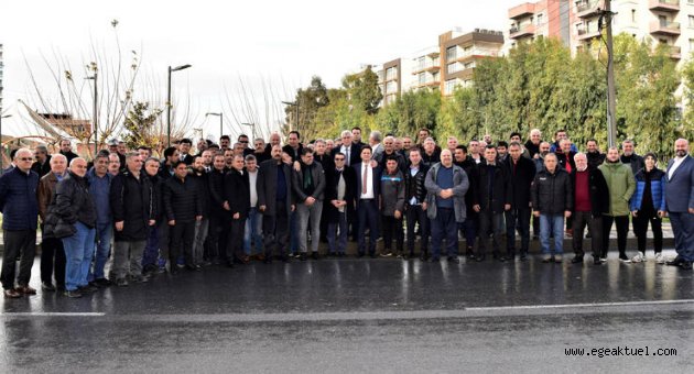 Bornovalı amatörlerden Başkan İduğ’a teşekkür