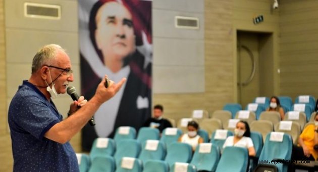 Bornovalı antrenörlere sağlıklı beslenme semineri