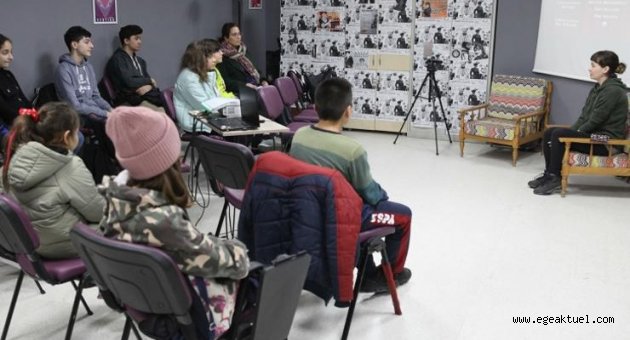 Bornovalı çocukların film tutkusu