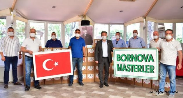 Bornovalı masterlerdan örnek bağış