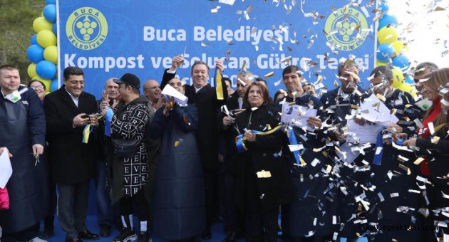 Buca Belediyesi Kompost ve Solucan Gübre Tesisi açıldı