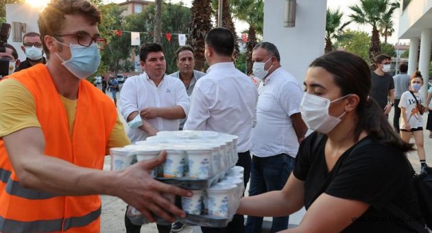Buca Belediyesi Manavgat’ı yalnız bırakmadı