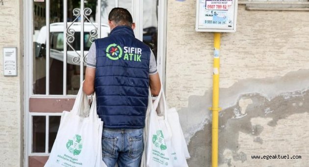 Buca Belediyesi’nden kapı kapı sıfır atık çağrısı
