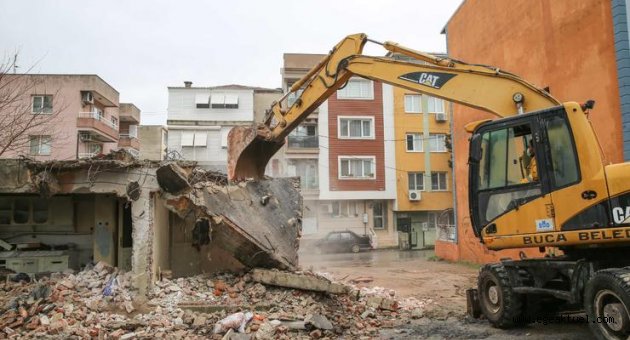 Buca Belediyesi’nden metruk binalara müdahale