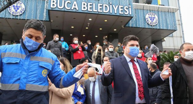 Buca Belediyesi'nde toplu sözleşme sevinci