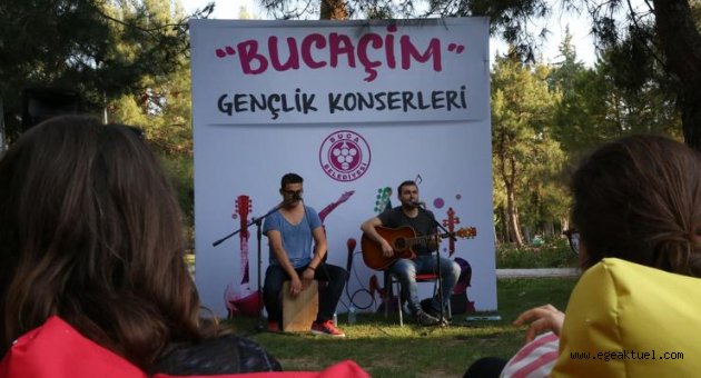 Buca Çim Konserleri Başlıyor