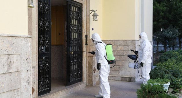 Buca’da 8 bin 247 apartman ilaçlandı
