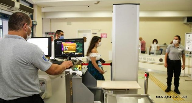Buca’da belediye binasına üst düzey Covid-19 önlemi