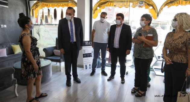 Buca’da esnafa Covid – 19 denetimi 