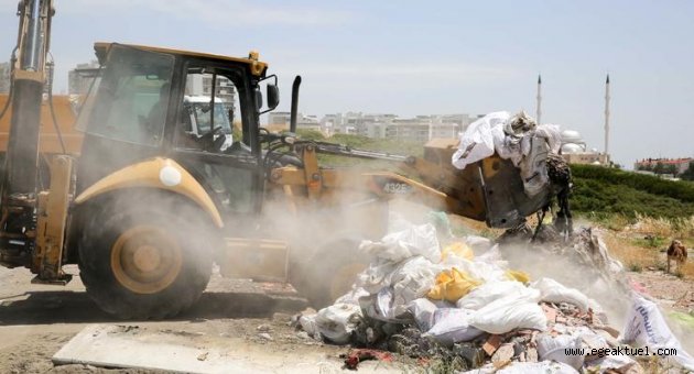 Buca’da kaçak moloz kabusu bitmiyor: Günde 50 ton moloz