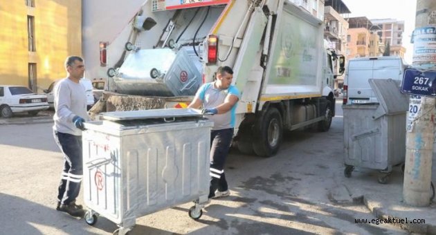 Buca’da konteyner mesaisi eskiler yenilendi, eksikler giderildi