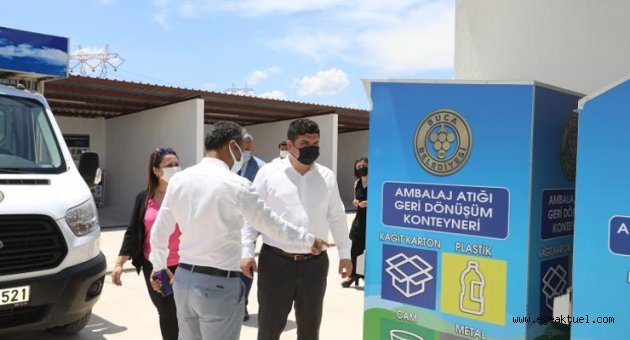 Buca’nın Atık Getirme Merkezi hizmete açıldı