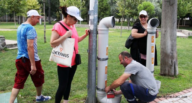 Buca’nın can dostlarına yepyeni mama kapları