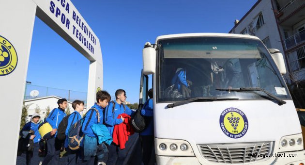 Buca’nın genç sporcularına 5 yıldızlı moral 