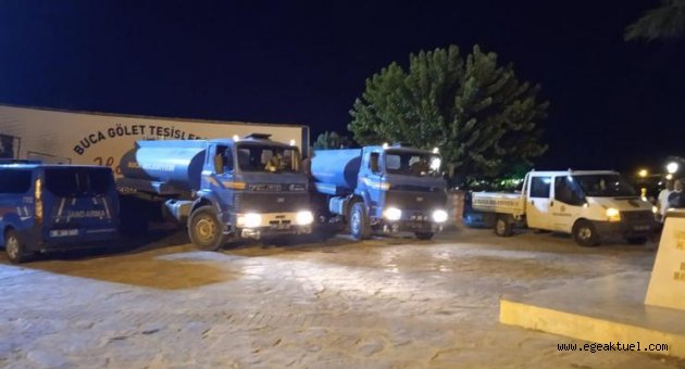 Buca’nın ormanlarında yangına karşı 7/24 nöbet