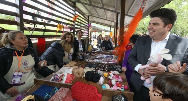 Buca’nın‌ ‌üreten‌ ‌elleri‌ ‌Mevlana’da‌ ‌tezgâh‌ ‌açıyor‌ ‌