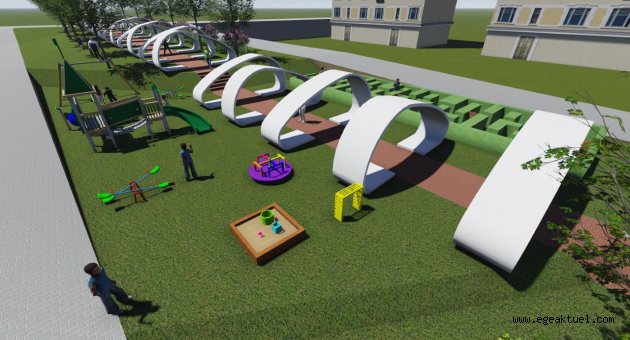 Buca’ya 7 yeni park 
