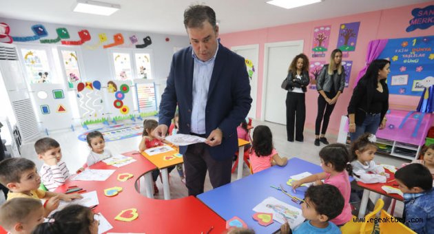 Bucalı çocuklar Başkan Amca’yla buluştu