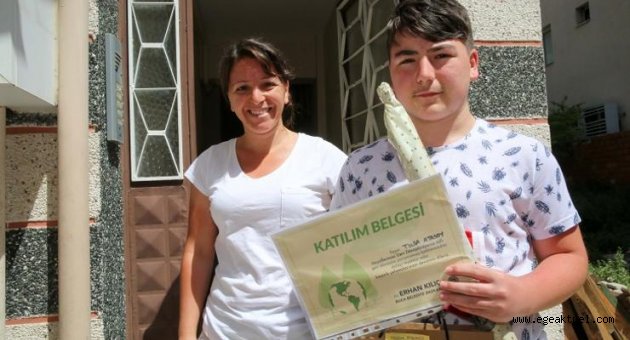 Bucalı miniklerden çevreci oyuncaklar
