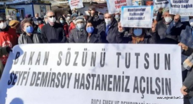 Bucalılardan Bakan Koca'ya hastane çağırısı