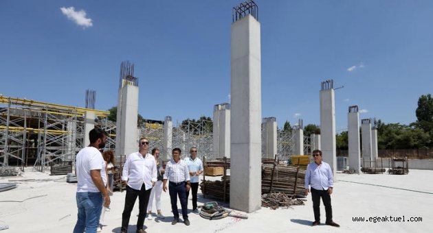 Buca'nın yeni kent merkezi yükseliyor