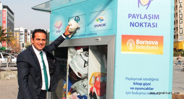 Burada giysiler parayla değil iyilikle alınıyor