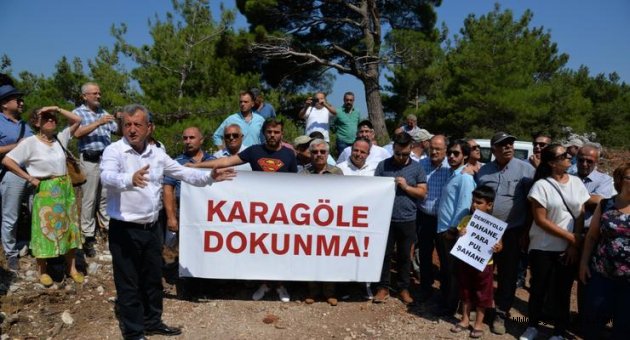 Burada taş ocağı istemiyoruz"