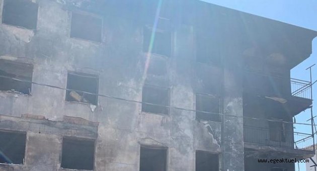 Büyükşehir Belediyesi'nden yangınzedelere yardım