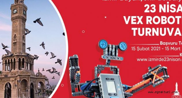 Büyükşehir’den 23 Nisan’da Vex Robotik Turnuvası