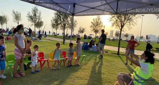 Büyükşehir’den çocuklara sokak etkinlikleri