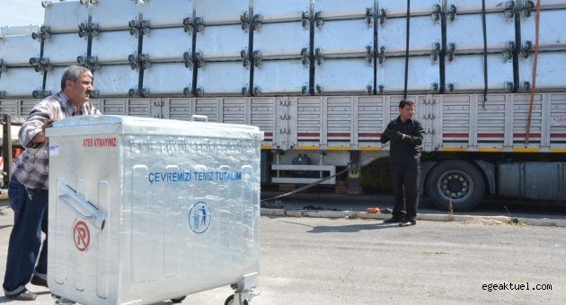 Büyükşehir’den ilçe belediyelere..  20 bin konteyner geliyor