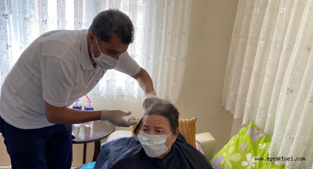 Büyükşehir’den korona günlerinde de evde bakım