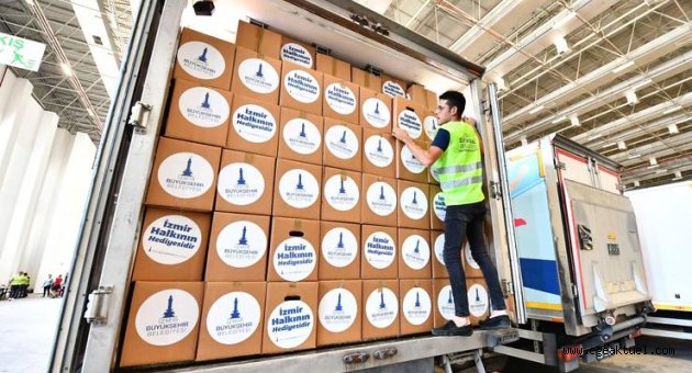 Büyükşehir’den yangın bölgesine destekler sürüyor