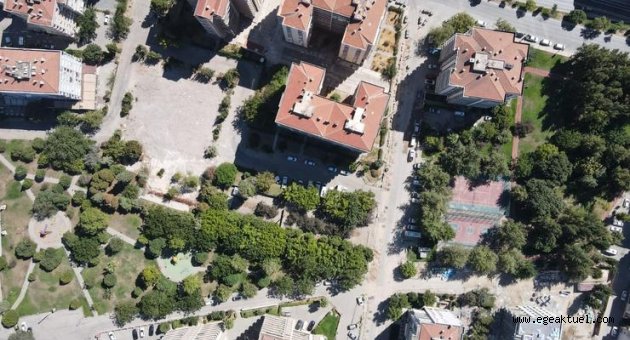 Büyükşehir depremde zarar gören parkları yeniliyor