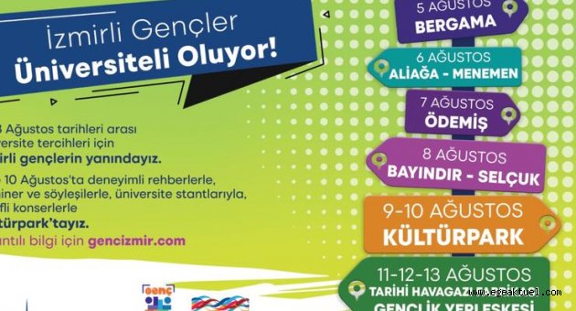 Büyükşehir gençleri yalnız bırakmıyor