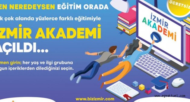 Büyükşehir, İzmir Akademi online eğitim portalını açtı