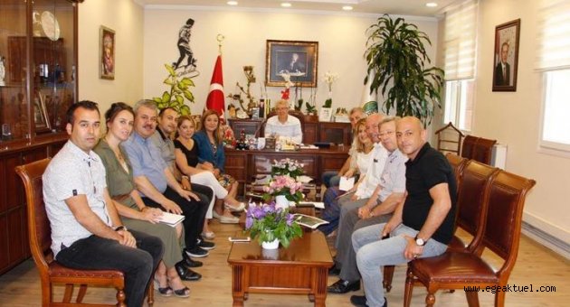 Büyükşehir Ödemiş’te çalışmaları değerlendirdi