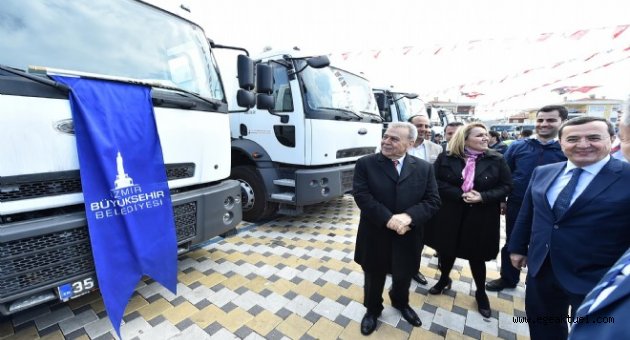 Büyükşehir'den 8 ilçeye daha temizlik filosu 