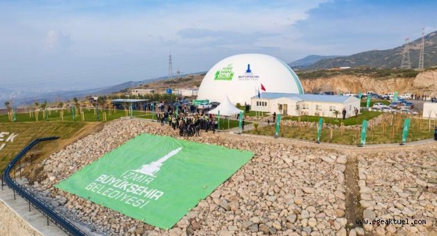 Büyükşehir'in Harmandalı'da ürettiği enerjinin bütçeye katkısı 166 milyon