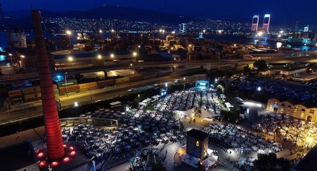Büyükşehir'in iftarında katılım rekoru kırıldı