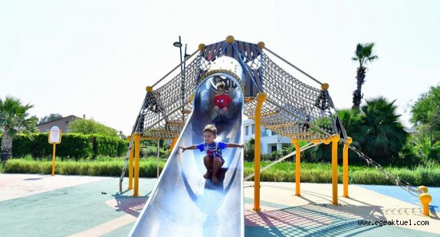 Büyükşehir'in kurduğu yeni nesil parklar çok beğenildi