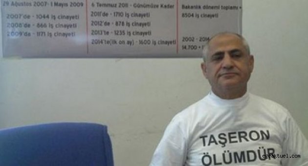 Çam'dan Tişörtlü Protesto