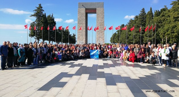 Çanakkale Şehitliği’nde duygusal anlar