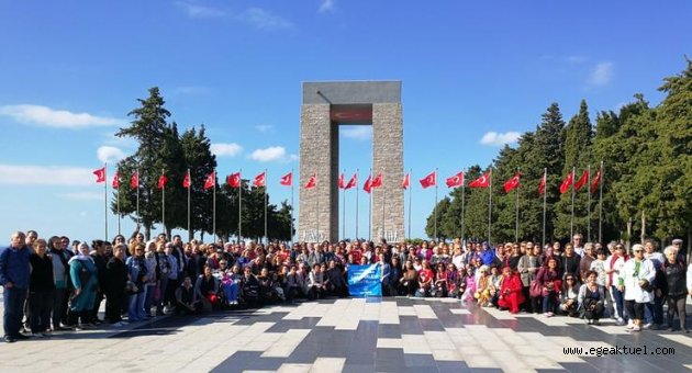 Çanakkale Şehitliği’nde duygusal anlar
