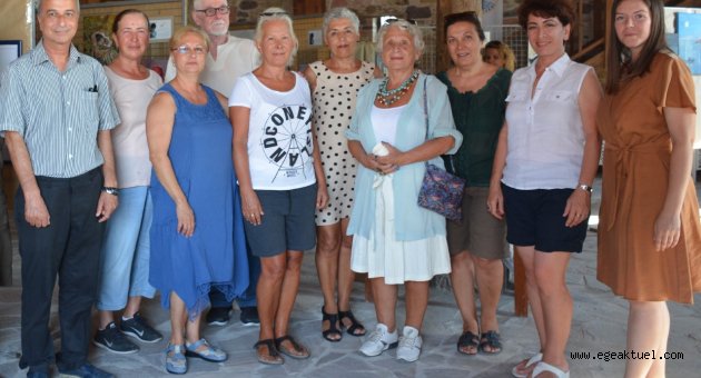 Çandarlılı amatör ressamlardan göz kamaştıran sergi