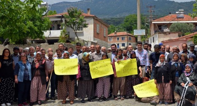 ÇED toplantısı için gelenler mahalleye sokulmadı