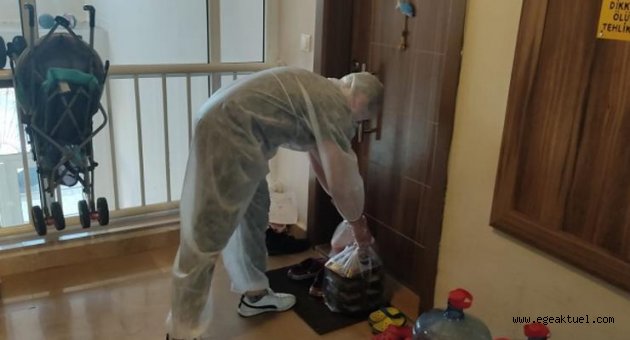 Çeşme Belediyesi’nden karantinadaki ailelere ücretsiz yemek servisi